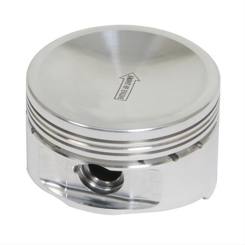 MANLEY Piston, Custom, 3.550-3.700 in. Bore Range, Dish, Flat Top, For Ford 4.6L, 5.0L, 5.4L & 5.8L, Set of 8