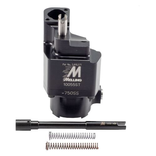 MELLING Oil Pump, Driveshaft Style, Performance, Standard Volume/Pressure, Shark Tooth Helical Gear, 5.50 in. Height, Each