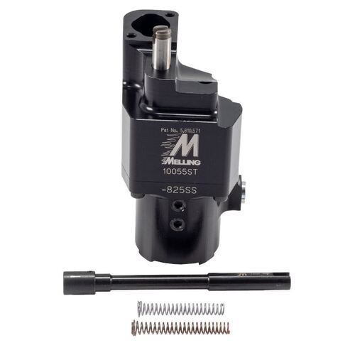 MELLING Oil Pump, Driveshaft Style, Performance, Standard Volume/Pressure, Shark Tooth Helical Gear, 5.50 in. Height, Each