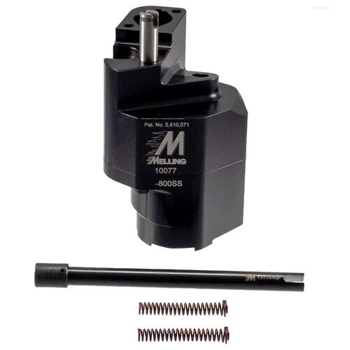 MELLING Oil Pump, Driveshaft Style, Performance, Standard Volume/Pressure, Spur Gear, 5.236 in. Height, Each