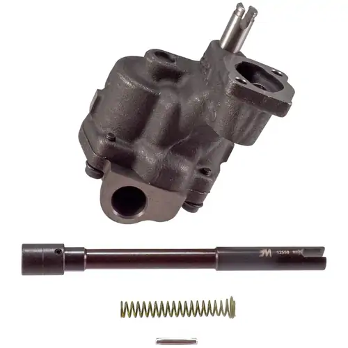 MELLING Oil Pump, Shark Tooth, Wet Sump, 25% Higher volume, SB Chev 3/4 in. Shaft, Each