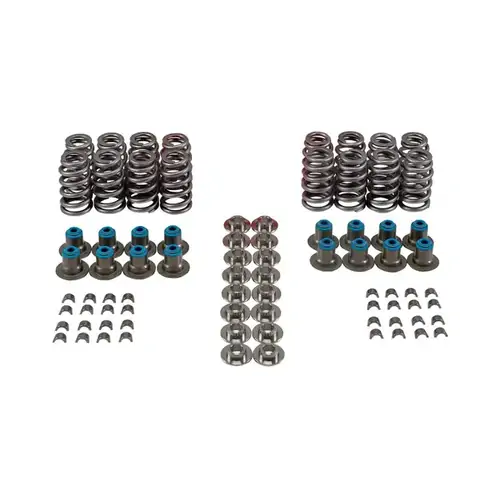 Melling GM LS Beehive Valve Spring Kit with Titanium Retainers 130LBS@ 1.800" Seat Pressure, 325LBS @ 1.200" Open Pressure, 1.146" Coil Bind, kit