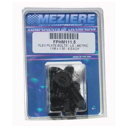 Meziere Flex Plate Bolts, LS Metric 11mm X 1.125L - 6 pcs