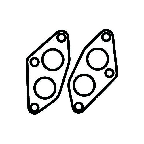 Meziere Gaskets, Water Pump, High-Density Paper, Mopar, Big Block B/RB, Pair