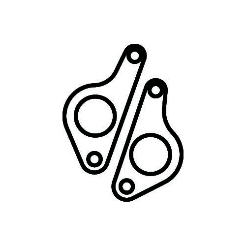 Meziere Oldsmobile Flange Gasket Pair