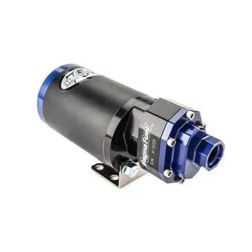 MagnaFuel Fuel Pump, Electric, Pro Tuner 750, External, Gas, Single -8 AN Inlet/Outlet, 20-120 psi., 2,000+ HP, Universal, Black Anodized, Each