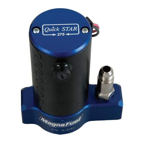 MagnaFuel Fuel Pump, Electric, QuickStar 275, -10 AN Inlet/Outlet, -8 AN Bypass, Each