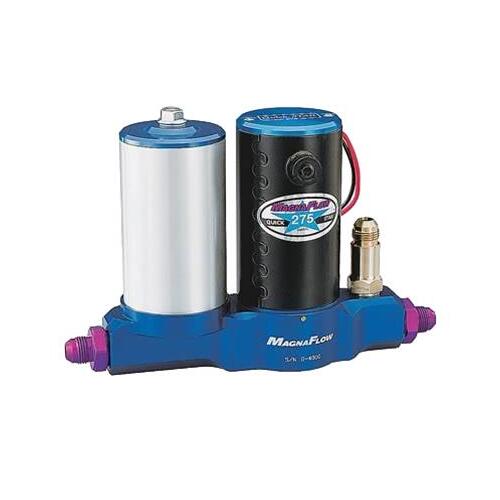 MagnaFuel Fuel Pump, Electric, Quick Star 275, External, Gas/Alcohol, Built-In Filter, Universal, Each