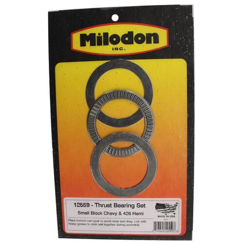 MILODON Timing Gear Replacement Part, Roller Thrust Bearing, For Chevrolet, For Chrysler, For Dodge, For Plymouth, Each
