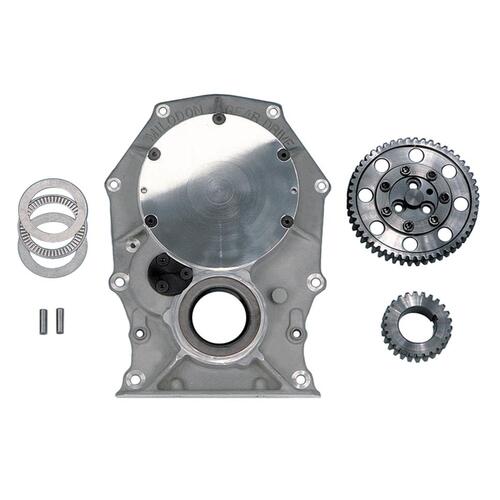 MILODON Gear Drive, Single Idler, Flat Cover Style, Mopar, Big Block B/RB/Hemi, Kit