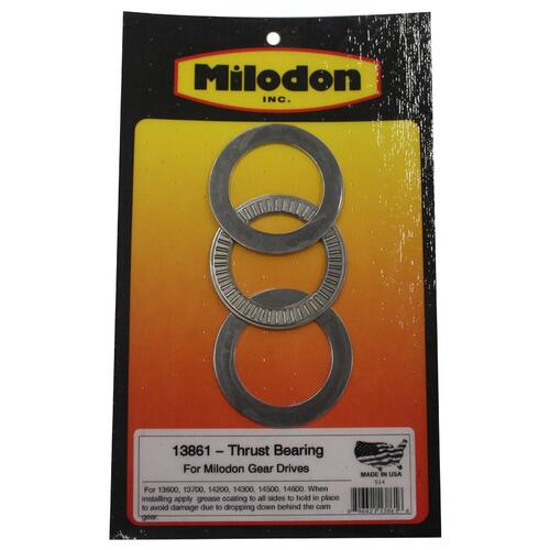 MILODON Timing Gear Replacement Part, Roller Thrust Bearing, AMC, For Chrysler, For Dodge, For Ford, For Plymouth, For Pontiac, Each