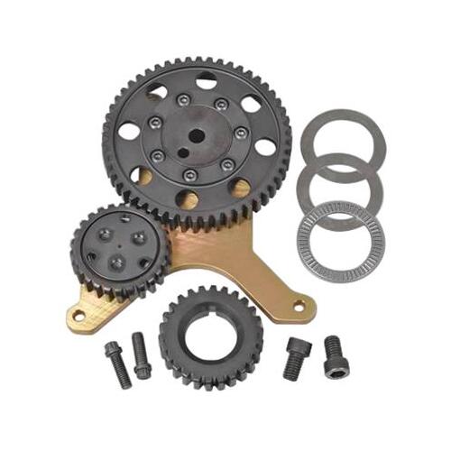 MILODON Gear Drive, Single Idler, Under Cover Style, For Ford, Big Block, FE, Kit