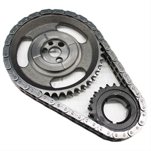 MILODON Timing Chain Set Roller Small Block For Chevrolet with OEM Hydraulic Roller Cam