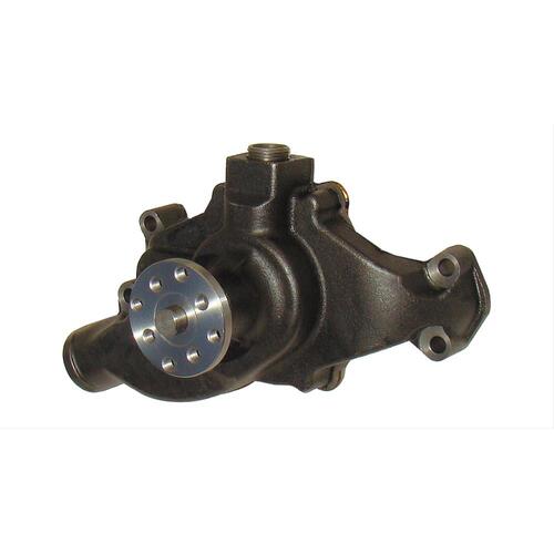 MILODON Water Pump, Mechanical, High-Volume, Short, 1959-1968, For Chevrolet Small Block, 283/327/350/400, Steel, Natural, Each