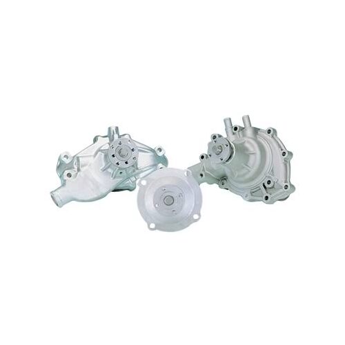 MILODON Water Pump, Mechanical, Standard-Volume, Aluminum, Natural, For Chrysler, 318/340/360, Each