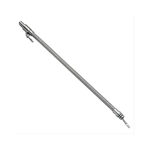 MILODON Transmission Dipstick, Braided Stainless Steel, Natural, TH400, Each