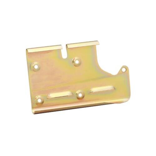 MILODON Windage Tray, Steel, Gold Iridite, Louvered, Rear Sump, For Chevrolet, Big Block, Each