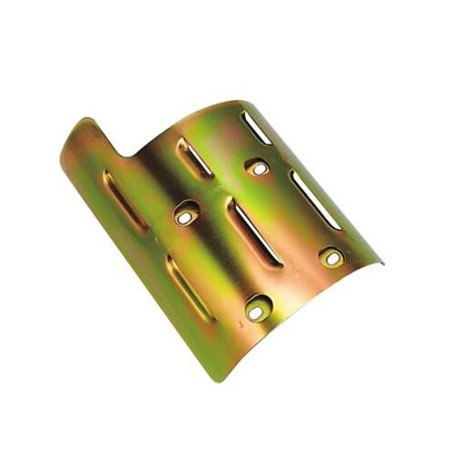 MILODON Windage Tray, Steel, Gold Iridite, Louvered, Front Sump, For Ford, Small Block, Each