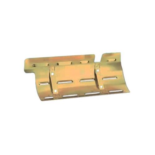 MILODON Windage Tray, Steel, Gold Iridite, Louvered, Rear Sump, For Ford, Small Block, Each