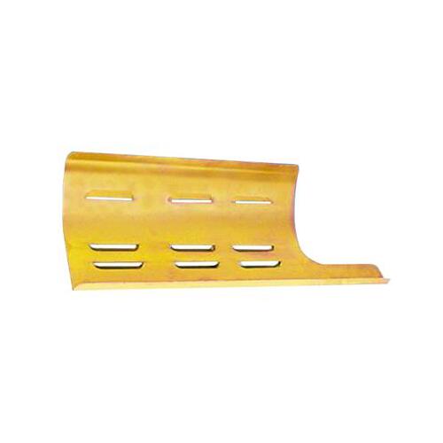 MILODON Windage Tray, Steel, Gold Iridite, Louvered, Center Sump, For Chevrolet, Big Block, Each