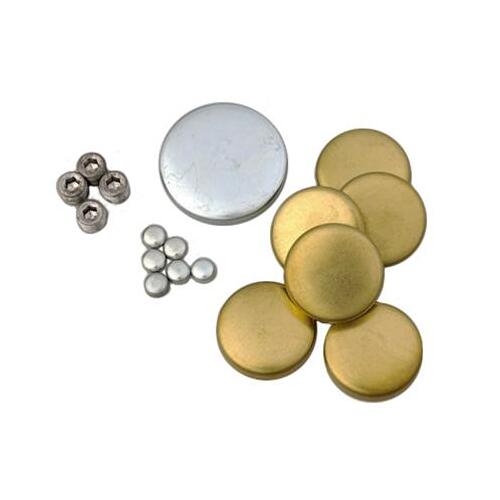 MILODON Freeze Plug Kit, Brass, For Ford, Big Block FE, 352, 390, 428, Kit