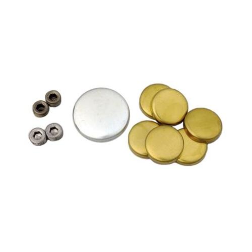 MILODON Freeze Plug Kit, Brass, For Ford, 351C, 351M, 400, Kit