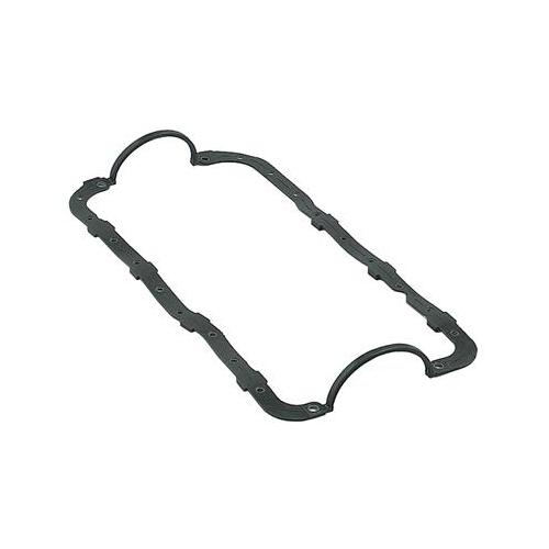 MILODON Oil Pan Gasket, 1-Piece, Rubber/Steel Core, For Ford, 5.0L, Each