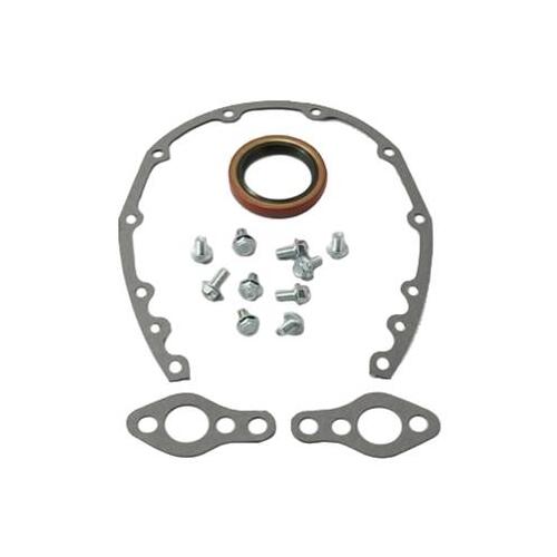 MILODON Gaskets, Timing Cover, Composite, Rubber, For Chevrolet, Small Block, Kit