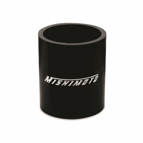 Mishimoto Coupler, Silicone, Straight, Black, 2.25 in., Each
