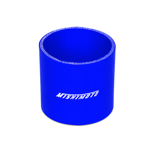 Mishimoto Coupler, Silicone, Straight, Blue, 2.5 in., Each