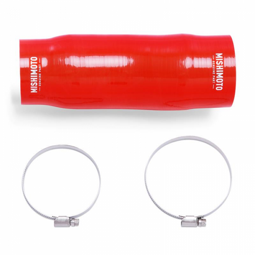 Mishimoto Induction Hose, Silicone, For HONDA CIVIC 1.5T 2015-2021, Red, Each