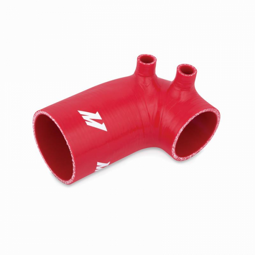 Mishimoto Intake Boot, Silicone, For BMW E36 w/ 3.5 in. HFM 1991-1999, Red, Each