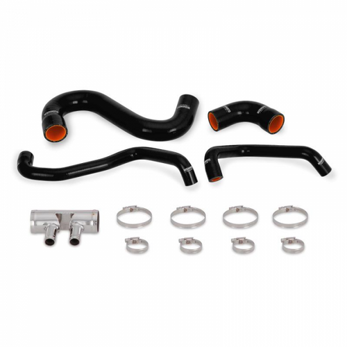 Mishimoto Radiator Hose, Lower, Silicone, For FORD MUSTANG GT 2015+, Black, Kit