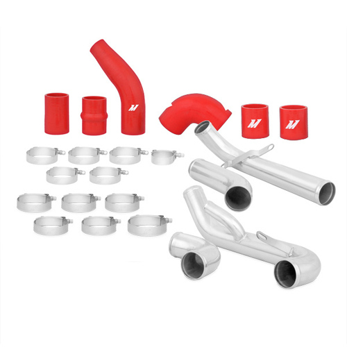Mishimoto Intercooler Pipes, For MITSUBISHI LANCER EVOLUTION X 2008+, Red, Kit