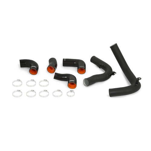 Mishimoto Intercooler Pipes, For VOLKSWAGEN MK7 GTI/GOLF R 2015+, Wrinkle Black, Kit
