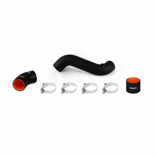 Mishimoto Intercooler Pipes, Cold-Side, For FORD MUSTANG ECOBOOST 2015+, Wrinkle Black, Kit