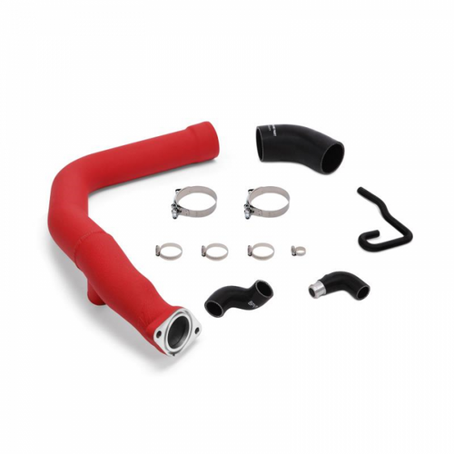 Mishimoto Charge Pipes, For SUBARU WRX 2015, Wrinkle Red, Kit