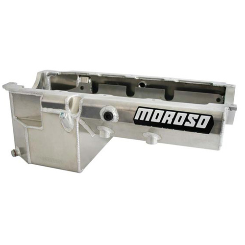 Moroso Oil Pan Drag Race BBC Alum. Stage II Mark IV 2 Pc. Rear Seal