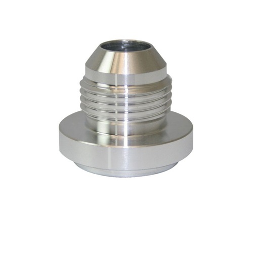 Moroso Bung, Weld-In, Aluminium, -8 AN Male Threads, Each
