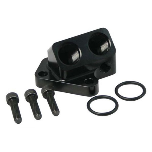 Moroso Oil Filter Adapter, For Ford 5.0 Coyote, Gen 1 & 2, Each