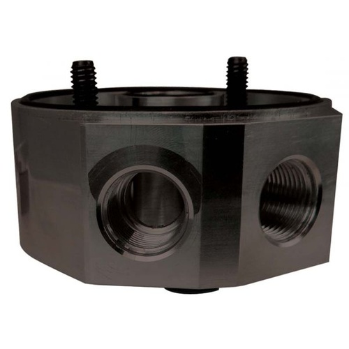 Moroso Oil Filter Adapter, Oil Cooler, For Chevrolet Big Block, Gen V, Vi, Each
