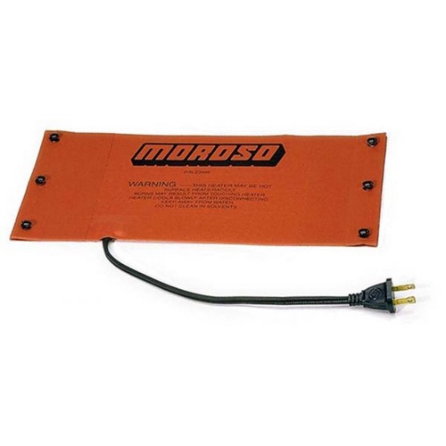Moroso Oil Preheater, External Pad, 6in. x 12in., Kit