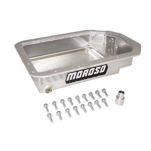Moroso Automatic Transmission Pan, Fabricated, Aluminium, Billet Rail, 4L80E, GM, Each
