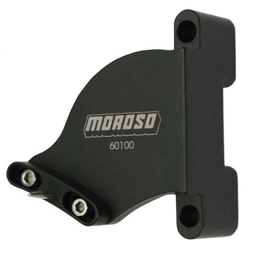 Moroso Timing Pointer, Billet Aluminium, Black Anodized, 6.250in. Balancer, For Chevrolet, Small Block, Each