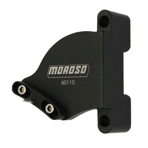 Moroso Timing Pointer, Billet Aluminium, Black Anodized, 6.750in. Balancer, For Chevrolet, Small Block, Each