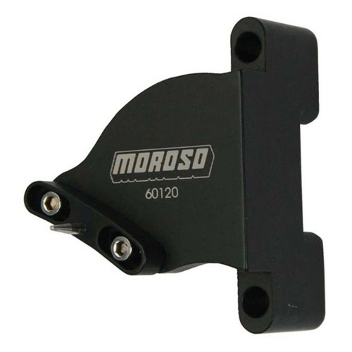 Moroso Timing Pointer, Billet Aluminium, Black Anodized, 7.250in. Balancer, For Chevrolet, Small Block, Each