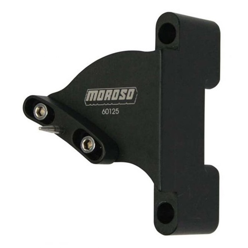 Moroso Timing Pointer, Billet Aluminium, Black Anodized, 8.000in. Balancer, For Chevrolet, Small Block, Each