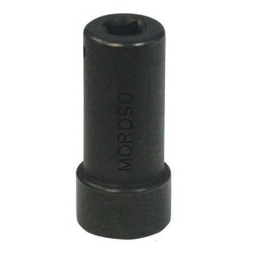 Moroso Lug Nut Socket, 1/2in. Drive, Fits 1in. Lug Nuts, Steel, Each