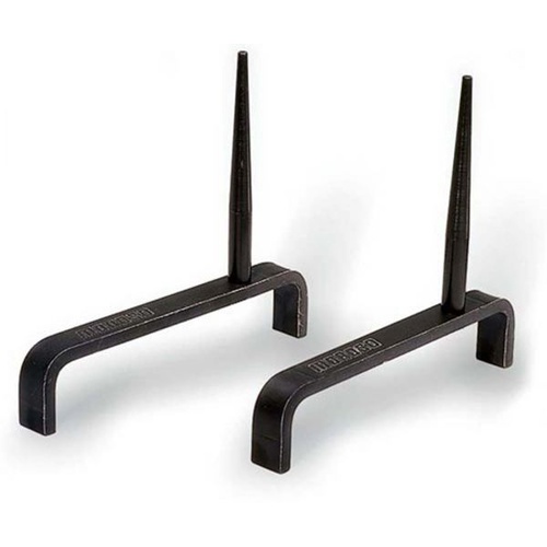 Moroso Cylinder Head Work Stand, Steel, Black, Two Supports for One Head, Set