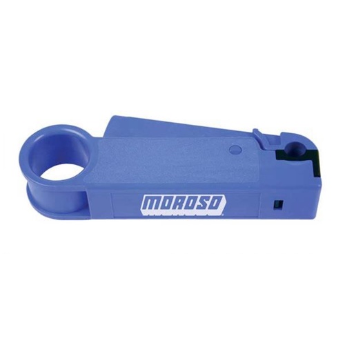 Moroso Wire Stripping Tool, Adjustable, Steel/Plastic, Blue, 8mm, 8.65mm, Each